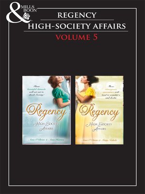 cover image of Regency High Society, Volume 5